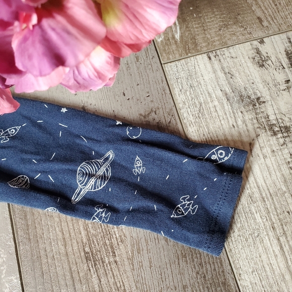 dip blue outer space baby toddler boy bodysuit onesie size 18-24m nwot - Picture 16 of 16